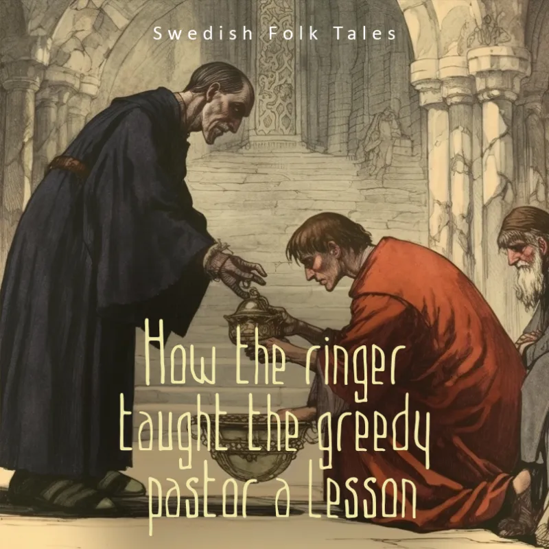 Swedish Folk Tales / How the ringer taught the greedy pastor a lesson